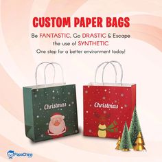 custom paper bags, paper bags, bags, Christmas, Christmas 2021, Christmas is Coming, Gifts, Giveaway, Eco-friendly, Trending, Wholesale, PapaChina Marketing Giveaways, Printed Paper Bags, Custom Paper Bags, Promotion Marketing, Print On Paper Bags, Good Environment, Business Promotion, Custom Paper