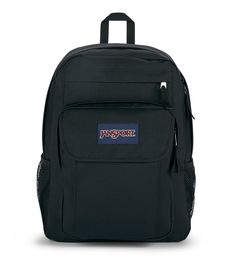 JanSport Union Pack Backpack - Black by JanSport on Schoolbooks.ie Handbags For School, Pack Backpack, Bottle Sleeves, Get It Done, Backpacking Packing