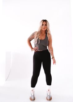 This brami is our longest style yet! The perfect combination of brami and tank with even more versatility. It's easy to wear, incredible for our long-torso girlies who need a little more length, and back smoothing. If you're looking to feel cute and comfy at the same time, this checks all the boxes! Works like a bra, fits like a tank. Built-in Extra Lining for Chest Support Fits True to Size Body-Hugging Fit and Structured Form so You Can Wear Less Layers and Still Feel Supported Longer Length V Anti Itch, Boutique Sales, Long Torso, Long Style, Basic Tops, Basic Tank, Free Jewelry, Jewelry Sales, Mom Life