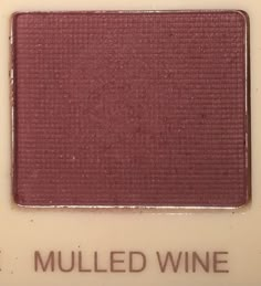 Wine Eyeshadow, Soft Aesthetic, Mulled Wine, Makeup Palette, Eye Shadow, Life Art, Love Letters, Eyeshadow Palette, Red Wine