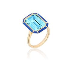 This ring comes in four different stones and every one of them is just as drool-worthy as the last! How could you possibly choose? The size of these gems paired with the detailed framing is just unbelievable. Whenever I sport this stunner, It ALWAYS starts a conversation. 18k yellow gold Available in approximately 20.93ctw blue topaz with 1.72ctw lapis OR 20.93ctw prasiolite with 1.72ctw malachite OR 15.26ctw citrine with 1.06ctw tigers eye, OR 16.00ctw white topaz with 1.37ctw onyx By Goshwara Luxury Rings With Baguette Cut Gemstone Accents, Luxury Octagon Ring With Gemstone Accents, Luxury Octagon Ring With Bezel Setting, Luxury Sapphire Ring With Emerald Cut And Gemstone Accents, Luxury 14k Gold Sapphire Ring With Gemstone Accents, Luxury Emerald-cut Sapphire Ring With Gemstone Accents, Luxury Emerald Cut Sapphire Ring With Gemstone Accents, Luxury Octagon Topaz Ring With Center Stone, Luxury Yellow Gold Octagon Topaz Ring