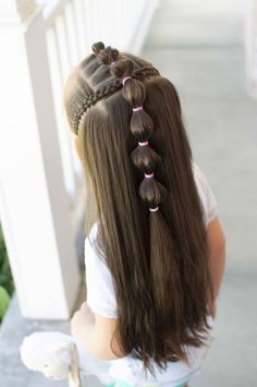 Easy & Flattering Hairstyles for Growing Girls
Headlines with Hairstyle Half Up Hairstyles For Kids, Baby Girl Hairstyles Curly, Bubble Braid, Kid Hair, Bubble Braids