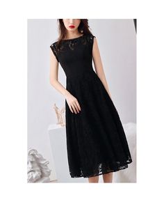 Buy retro black tea length lace semi formal dress sleeveless at cheap price online. Free stable shipping and pro custom service since 2009. Formal Sleeveless Midi Dress With Lace Bodice, Formal Sleeveless Midi Dress With Lace Trim, Sleeveless Formal Midi Dress With Lace Patchwork, Sleeveless Lace Patchwork Midi Dress For Formal Occasions, Black Tea Length Midi Dress For Summer, Elegant Sleeveless Lace Dress For Formal Occasions, Elegant Sleeveless Dress With Lace Patchwork For Party, Elegant Fitted Sleeveless Dress With Lace Patchwork, Elegant Sleeveless Lace Dress With Lace Trim