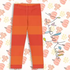 Footless Leggings For Fall, Fall Cotton Leggings With Elastic Waistband, Playful Bottoms With Elastic Waistband For Fall, Casual Elastic Tights For Fall, Casual Tights With Elastic Waistband For Fall, Casual Fall Tights With Elastic Waistband, Playful Stretch Leggings For Fall, Playful Multicolor Cotton Leggings, Playful Fall Leggings