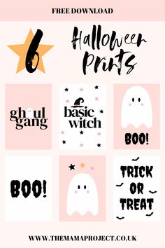 free halloween printables for kids and adults