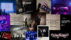 a collage of music related images with the words, 2013 and their names on them