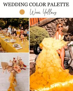 Wedding Colors ❤ Choosing your wedding colors is a task the couple needs to tackle early on. The wedding color palette will guide many of your other decisions like your wedding invitation design, bridesmaids’ dresses, and overall floral decor. Check more ideas in the article. #wedding #bride #weddingforward #weddingcolors #weddingdecor #weddingtrends #colors2025