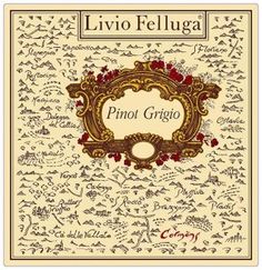 the cover of livvo felliga's album, pinot grigio