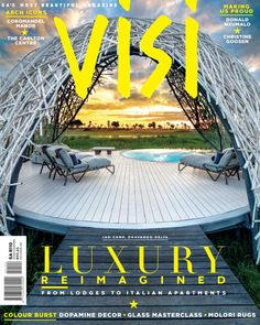 Visi is a celebration of living well. It is committed to bringing readers the best of South African design, decor and architecture, together with the latest international trends. The innovative magazine prides itself on quality and integrity in design and editorial content. Readers enjoy news about today’s decor and design trends, new products and ideas, as well as features on South Africa’s most beautiful homes and spaces. Italian Apartment, South African Design, Family Park, Eco Lodge, Traditional Building, Garden Architecture, Building Techniques, Minecraft Projects, Stone Houses