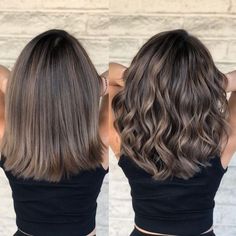 Short Brown Hair, Short Hair Balayage, Ash Brown, Hair Color Balayage