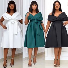 Elegant Wedding Party, Adult Dress, Bow Tie Dress, Dress Bow, Women's Evening Dresses, Satin Midi Dress, Women Plus Size, Party Dresses For Women, Wedding Party Dresses