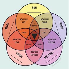 a venn diagram with the words pisces, curioser and curiosity