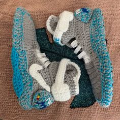 Nike Air Mag Crochet Slippers New Size:7 Pilates Shoes, Sock Projects, Nike Benassi Duo, Handpainted Shoes, Gs Logo, Nike Slippers, Clothes Wishlist, Nike Benassi, Nike Neon