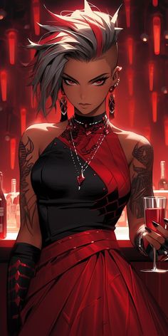 Cyberpunk Female, Roleplay Characters, Anime Wallpapers, Dnd Characters, Anime Artwork