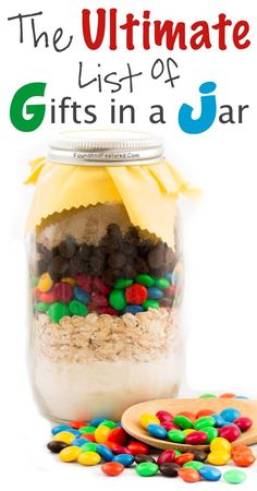 the ultimate list of gifts in a jar