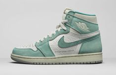 2019 Nike Air Jordan 1 OG High Turbo Green size 15. 555088-311. Teal White Grey. 100% Authentic! New in Box! Free Shipping! Air Jordan 1 Retro High Seafoam, Air Jordan 1 Teal And Black, Air Jordan 1 Washed Teal, Jordan 1 Turbo Green, Jordan 1 Retro High Turbo Green, Turbo Green, Air Jordan 1 Retro High Og, New Nike Air, Star Sneakers