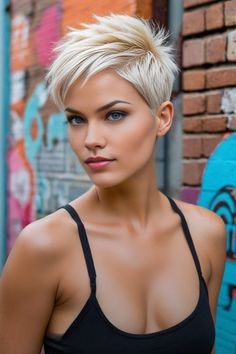 Short Haircut Styles, Short Hair Pixie Cuts, Spiked Hair, Short Sassy Hair, Messy Short Hair, Choppy Hair, Short Choppy Hair