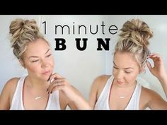 Fast Messy Bun, Messy Bun For Short Hair, Messy Bun Updo, Side Bun Hairstyles, Perfect Messy Bun, Fishtail Braids, Hair Messy, Easy Hairstyles Quick, Short Hair Bun