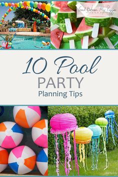 the top 10 pool party planning tips