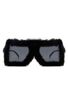 Introducing RAVEN sunglasses – stylish and lightweight. Featuring a faux fur design, RAVEN is the perfect accessory. Sleek and comfortable, the ultra lightweight frame ensures all-day wearability. Look amazing and stand out in the crowd with RAVEN! Frame Material: Plastic & Faux FurLens Material: PCLens Width: 62mmLens Height: 56mmBridge Width: 20mmTemple Length: 137mm100% UVA & UVB Protection Trendy Winter Sunglasses With Tinted Lenses, Trendy Tinted Sunglasses For Winter, Faux Fur Fashion, Fur Design, Whimsical Fashion, Statement Tees, Stylish Sunglasses, Fur Fashion, Colored Sunglasses