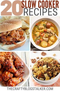 the best slow cooker recipes to make it easier for you to cook in less than 20 minutes