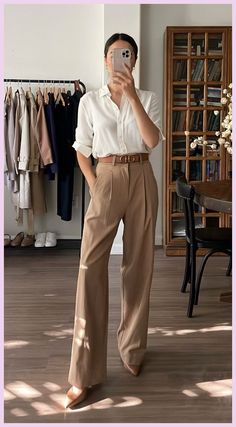 [CommissionsEarned] 8 Days Of Spring Business Casual Workwear [ Video] - Life With Jazz #businesscasualoutfitsforwomenwork Outfit Formal Mujer, Spring Business Casual, Chique Outfits, Mode Casual