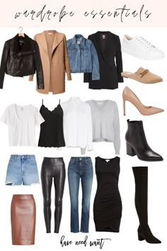 Time Capsule Wardrobe Women, What I Need In My Closet, Sara Jane Ho Outfits, Womens Wardrobe Essentials, Closet Staples For Women, Basic Closet Essentials, Clothes Staples, Basics Wardrobe Essentials, Feminine Capsule Wardrobe