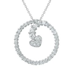 Featuring One Ladies Round Cut Diamond Pave Set Necklace with a Stone Color and Clarity of I & I,respectively. Total Diamond Stone Count is 46 approximately weighing 0.7. Total Carat Weight is approximately 0.7. Metal Karat and Color is 14K White Gold. Total Metal Weight is approximately 0.63. As a valued customer, you will be receiving a special box. Free shipping within the US. Slider Necklace, Heart Shaped Necklace, Set Necklace, Affordable Jewelry, Diamond Stone, Round Cut Diamond, Pave Diamonds, A Heart, Round Cut