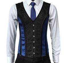 Stylish Waistcoats, Corset Vest, Put On, Vintage Ladies, Vintage Outfits, Composition, Lace Up, Lingerie, Lace