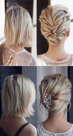 Medium Length Wedding Hairstyles, Short Bridal Hair, Short Hair Bride, Wedding Hairstyles Medium Length, Best Wedding Hairstyles, Long Hair Wedding Styles, Hair Homecoming, Medium Long Hair