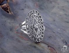 Silver Oval Decor Ring Silver Oval Filigree Promise Ring, Handmade Oval Filigree Ring Classic Style, Oval Filigree Ring Adjustable Gift, Classic Handmade Oval Filigree Ring, Silver Oval Filigree Ring, Class Ring, Silver Rings, Personalized Items, Ring