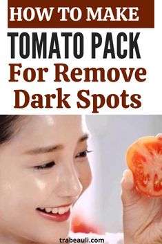 Looking for what causes and best treatment dark spots on face at home? Check out how to get rid of dark spots on face overnight remedies. Tomato Mask, Overnight Remedies, Dark Spots Remedies, Tomato Face, Dry Skin Remedies, Face Pack, Saggy Skin