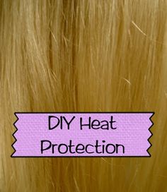 Beauty Blog: DIY Heat Protection Spray for Hair Recipe Heat Protection Spray, Spray For Hair, Heat Spray, Diy Haircare, Hair Recipes, Protection Spray, Homemade Cosmetics, Diy Sprays, Heat Protectant