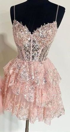 Damas Dresses, Hot Prom Dress, Cute Formal Dresses, Sheer Corset, Lace Beading, Cute Homecoming Dresses, Hoco Dress, Corset Bodice, Prom Dress Inspiration