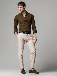 Formal Shirt Pant, Brown Loafers Outfit, Formal Outfit Men, Loafers Outfit, Formal Men Outfit, Formal Men, Shirt Pant, Indian Men Fashion, Mens Fashion Wear