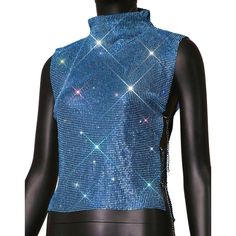 Turtleneck Rhinestone Women Top | Fashionsarah.com Shiny Crop Top, Turtleneck And Tshirt, Party Crop Tops, Crop Top Women, Metal T Shirts, Turtleneck T Shirt, Backless Crop Top, Crop Top Shirts, Top Women