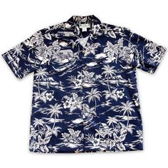 old hawaii blue hawaiian cotton shirt  #authentichawaiianshirts #hawaiianshirts #madeinhawaii #alohashirts Old Hawaii, Hawaiian Dresses, Hawaiian Outfit, Hula Girl, Tropical Shirts, Blue Hawaiian, Hawaiian Dress, Hawaiian Style, Aloha Shirt