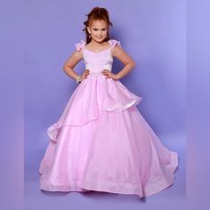 2 Cute By Kanali K Little Girl’s Pageant Dress Style G1259 Pink Size 4 Bust 24” Waist 21.5” Hollow To Hem 30” Boutique Designer Sample **Brand New Sample And Has Been Gently Tried On. Loose/Missing Beads, Frayed Lace, And Hooks/Eyes May Need To Be Mended. Offers Accepted No Holds. Ships Us Only. No In-Store Try-Ons Ag Doll Clothes, Pageant Dress, Boutique Design, 10th Birthday, Cute Pink, Kids' Dresses, Princess Dress, Doll Clothes, Dresser