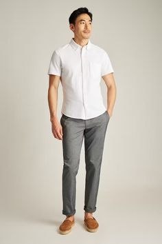 Lightweight Chino | Bonobos | Bonobos Formal Clothes, Mens Workwear, Shop Mens Clothing, Athletic Pants, Charcoal Color, Color Khaki, Dress Shirts, Workout Pants, Men's Clothing