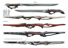 the different types of knifes are shown in this diagram, and each one has its own unique blade