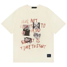 Time To Start T-Shirt Streetwear Essentials, Find Your Style, Shoulder Length, The Words, Unique Design, To Start, Length Sleeve, Unique Designs, Street Wear