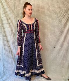 Shabby Chic Outfits, Clothes Lookbook, Vintage Gunne Sax Dress, Prairie Dresses, Fashion Decades, Sack Dress, Shabby Chic Clothes, Autumn Rose, Gunne Sax Dress