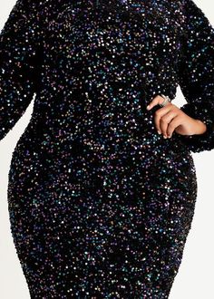 Sequin Embellished Velvet Dress, Black Wedding Guest Dress Plus Size, Plus Size Sequin Dress, Party Dresses Plus Size, Party Dresses Mini, Sequin Blazer Dress, Plus Size Wedding Guest Dress, Stretch Velvet Dress, Bday Photoshoot, Plus Size Wedding Guest