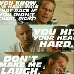 the fast and the furious movie quotes