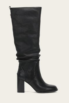 Alex Softy Tall Wide Calf Leather Heeled Boots With Block Heel, Leather Heeled Boots With Stacked Block Heel, Calf Leather Block Heel Boots, Calf Leather Heeled Boots With Block Heel, Trendy Leather Heeled Boots With Stacked Heel, Modern Leather Mid-calf Boots With Block Heel, Leather Block Heeled Boots For Work, Chic Leather Platform Boots With Block Heel, Leather Block Heel Boots For Work