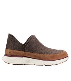 Women's Downeast Slip-Ons, Wool | Slippers at L.L.Bean Comfortable Fall Slip-ons For Everyday, Fall Slip-on Walking Shoes With Rubber Sole, Winter Slip-on Sneakers With Textured Sole, Comfortable Slip-on Walking Shoes For Fall, Brown Slip-on Walking Shoes For Fall, Brown Slip-on Winter Sneakers, Winter Slip-on Walking Sneakers, Comfortable Brown Slip-ons With Arch Support, Comfortable Slip-on Winter Sneakers