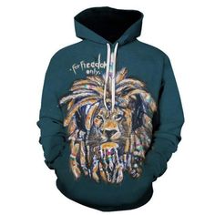 Get your product: Freedom Lion 3D Sweatshirt Hoodie Pullover
1. PRODUCT INFORMATION:

Proudly printed in America
5.3 oz, unisex fit
Heavy cotton, classic midweight fabric
Material: 100% cotton | Dark Gray: 50% cotton:50% polyester | Light Gray: 90% cotton:10% polyester
Double-needle stitched neckline, bottom hem, and sleeves
Quarter-turned to eliminate center crease
7/8 inch collar
Tear-away label
Machine-wash safe
Copyrighted artwork
2. SIZE CHART:
3. RETURN:
We will gladly issue you a replacem 3d Lion, Lion Graphic, Captain America Iron Man, Shop Hoodies, African Spirituality, Bat Man, Lion Shirt, Dads Clothes, Women's Cover Ups