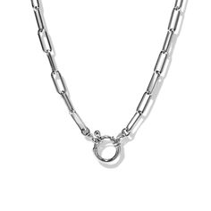 "FREE USPS PRIORITY SHIPPING - SHIPS WITHIN ONE BUSINESS DAY This Sterling Silver Paperclip Necklace is crafted from solid sterling silver for superior durability and longevity. Its versatile clasp makes it easy to attach your own pendant or charm for a unique look.  Details: Solid sterling silver paperclip cable chain 4.3mm width  Solid sterling silver bolt clasp or sailor clasp 12mm in diameter Sizes: choose your length under the dropdown menu 15\" to 42\" The paperclip chain is available in four different sizes, 3mm, 4.3mm, 5mm and 6mm.   Click on the link below to see all the variations: Paperclip chain necklaces, bracelets and earrings: https://www.etsy.com/shop/LagunaLifeDesigns?ref=seller-platform-mcnav&search_query=paperclip Please message me for custom requests.  You can pick any Turquoise Charm, 925 Sterling Silver Chain, Guinea Bissau, Paper Clip, Solid 925 Sterling Silver, Sterling Silver Chains, Necklaces Bracelets, Silver Chain, Ring Earrings