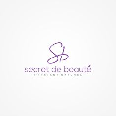 the logo for secret de beaute, an instant natural beauty brand that is being used to