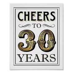 a 50th birthday card with the words cheers to 50 years in gold and black on a white background